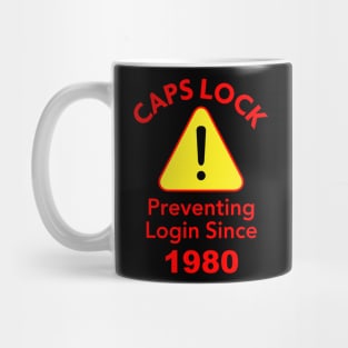 Caps Lock Mug